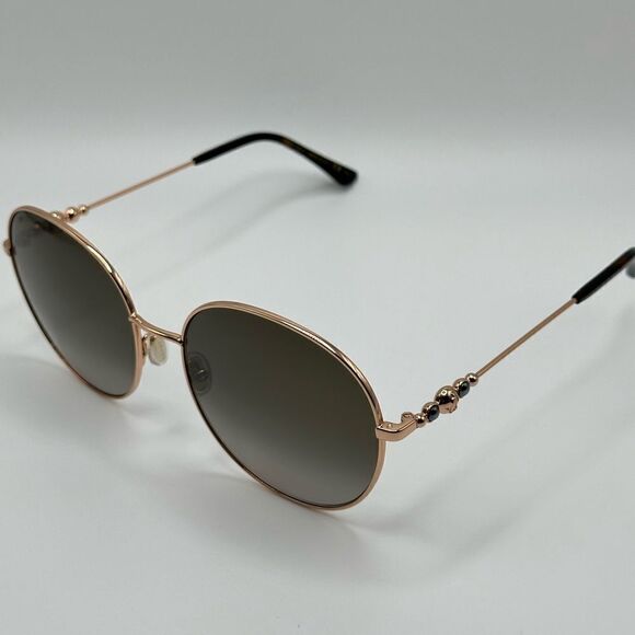 JIMMY CHOO Sunglasses Birdie/S 06J Gold Brown Women NEW main image 4